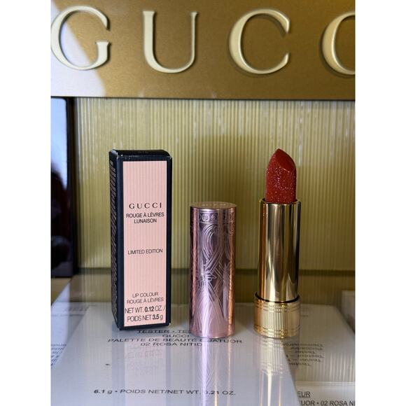 Gucci Rouge à Lèvres Lunaison Lipstick Limited Edition -#515 DEVOTION-NEW in BOX - Picture 1 of 4